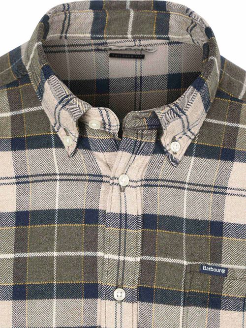 Barbour Kyeloch Hemd Karo Olivgrün Product / Detail