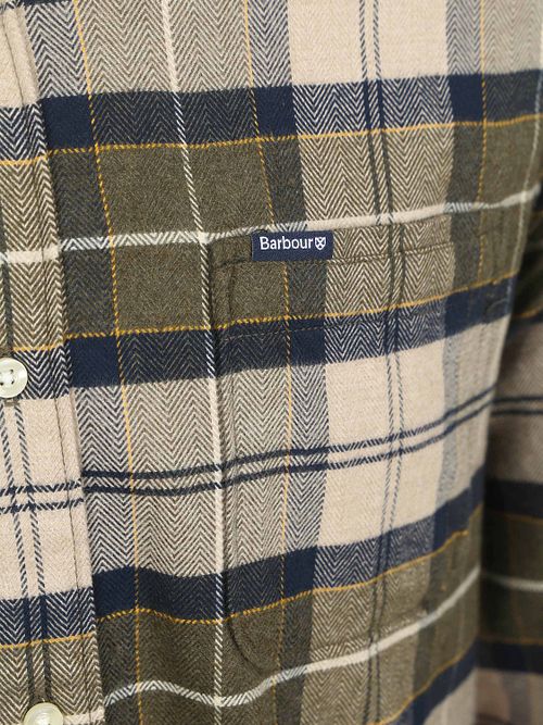 Barbour Kyeloch Rutete Skjorte Oliven Product / Detail