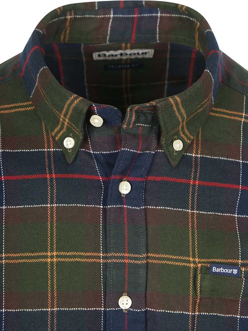 Barbour Kyeloch Shirt Checkered Dark Green Product / Detail