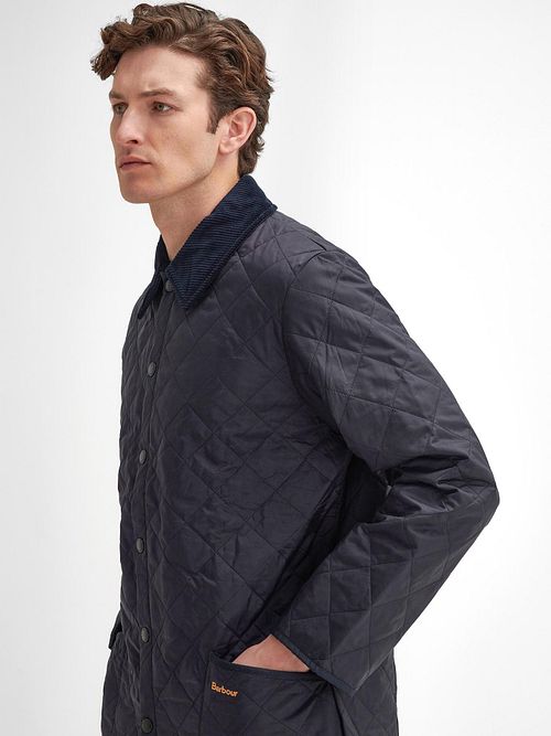 Barbour Liddesdale Jas Navy Model / Voorkant
