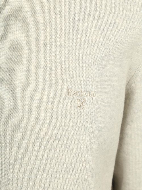 Barbour Maglione Half Zip Greige Product / Detail