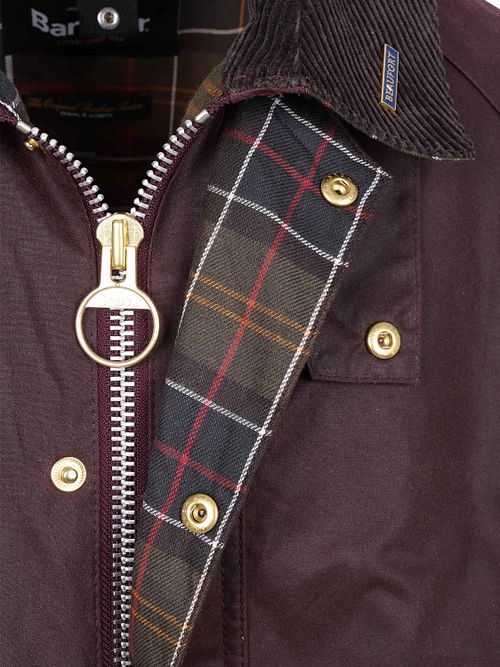 Barbour Manteau Icons Beaufort Bordeaux