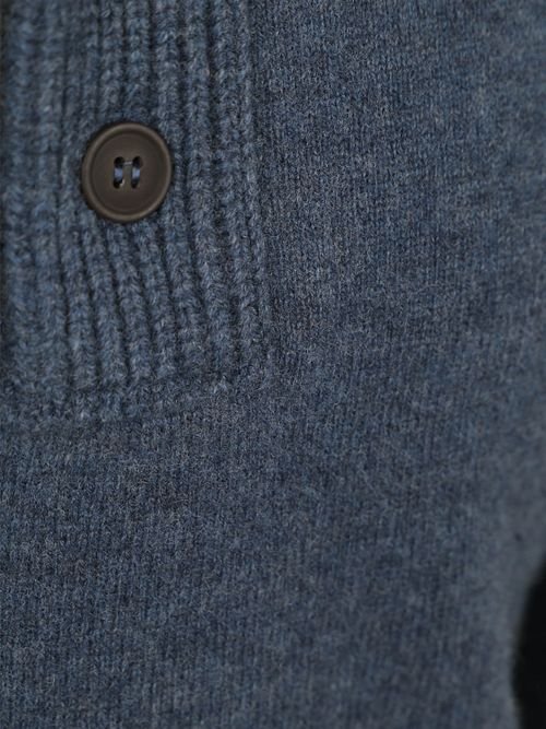 Barbour Mocker Genser Ull Indigo Product / Detail