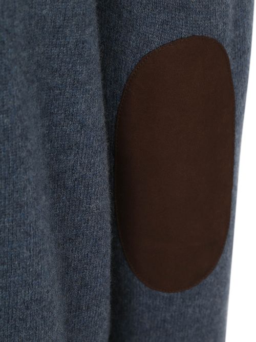 Barbour Mocker Pullover Wolle Indigo Product / Detail