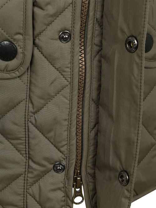 Barbour New Lowerdale Gilet Oliven Product / Detail