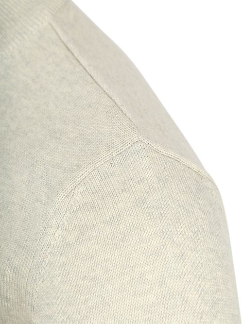 Barbour Pullover Half Zip Greige Product / Detail