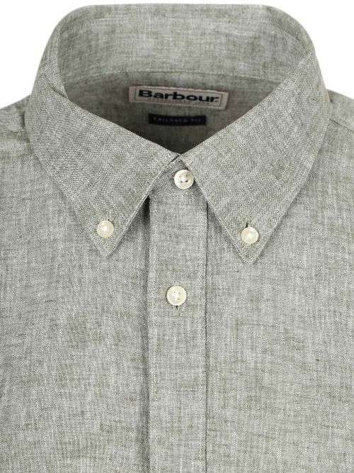 Barbour Shirt Nelson Tailored Groen Product / Detail