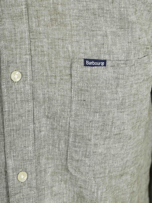 Barbour Shirt Nelson Tailored Groen Product / Detail