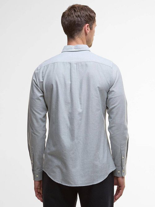 Barbour Oxtown Skjorta Ljusblå Model / Achterkant