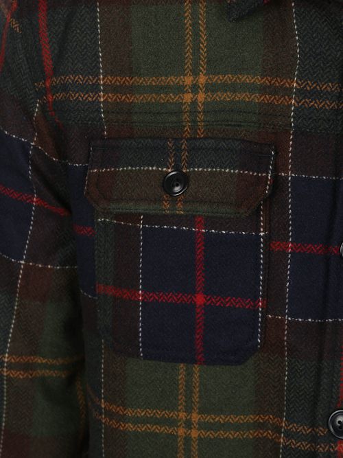 Barbour Skjortejakke i ullblanding Rutet Willberry Olive Product / Detail