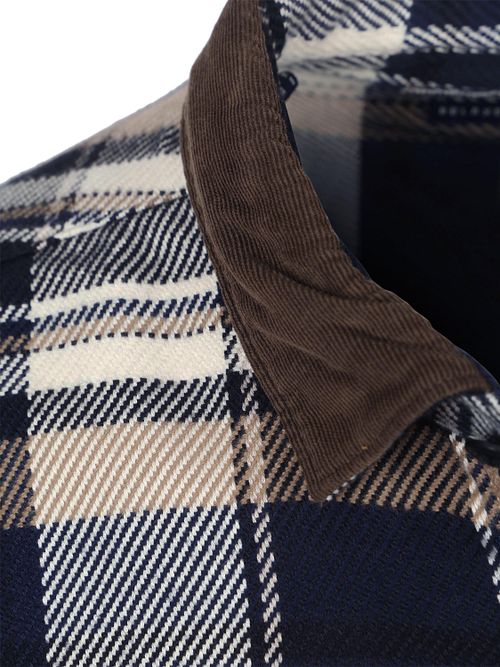 Barbour Surchemise Plaid Grasmoor Marine Product / Detail