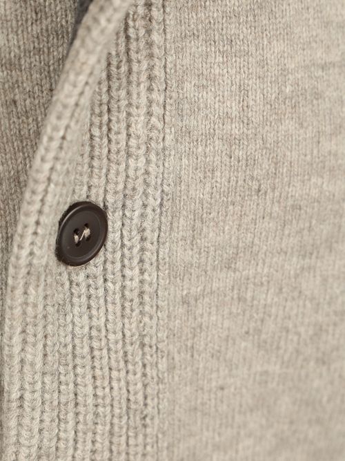 Barbour Uldvest med Lynlås Gråbeige Product / Detail