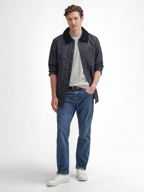 Barbour Veste Liddesdale Marine Model / Voorkant