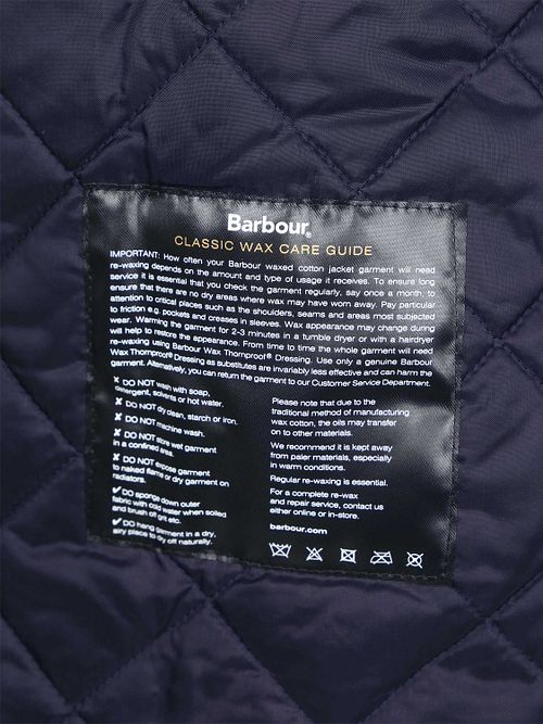 Barbour Voksfrakke Mac Navy Product / Detail