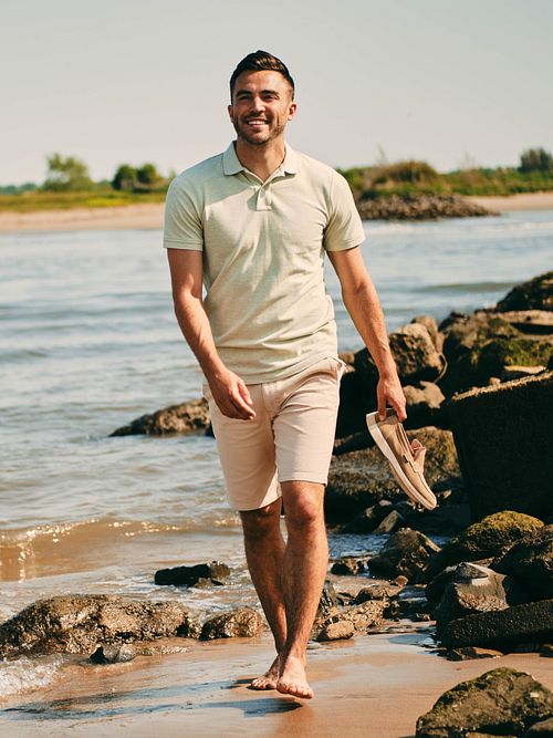 Suitable Ferdinand Shorts Beige Model / Voorkant