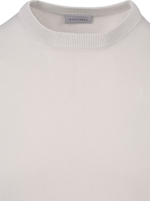 Suitable Wake Camiseta De Punto Ecru Product / Detail