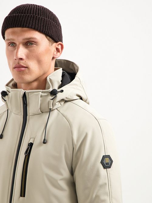 No Excess Jacket Softshell Stone