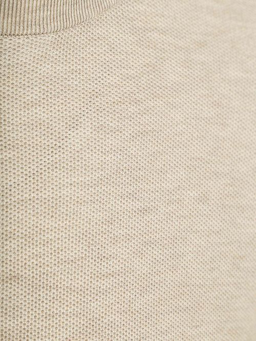 Profuomo Pullover Struktur Beige