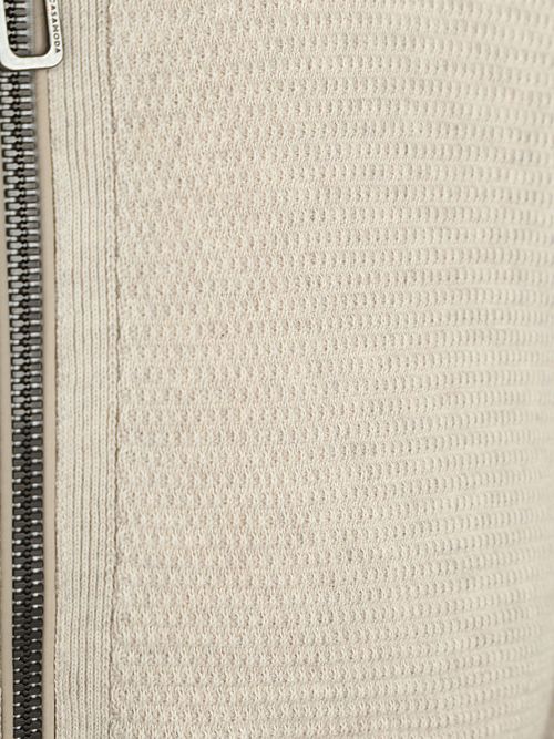 Casa Moda Cardigan Zippé Structure Ecru Product / Detail