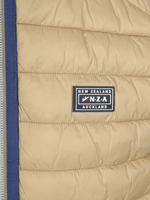 NZA Varmevest Puffer Beige