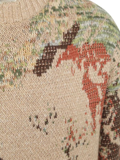 Scotch and Soda Mountain Jersey Beige Product / Detail