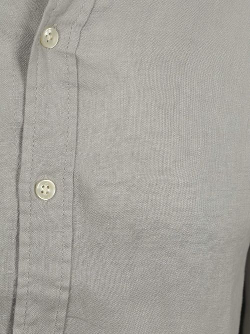 Scotch and Soda Linnen Core Overhemd Grijs