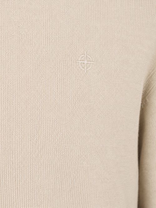 CASAMODA Pull Col-V Ecru