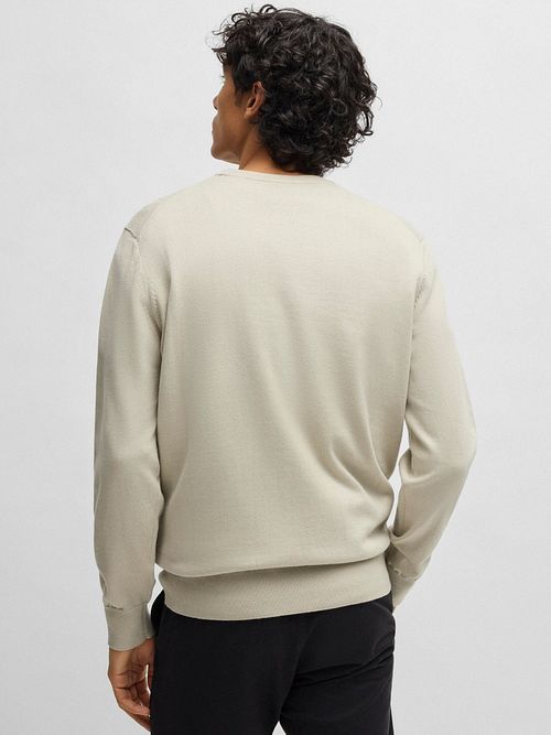 BOSS Pull-over Kanovano Greige Model / Achterkant