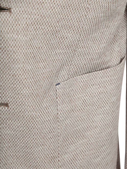 R2 Amsterdam Strick-Sakko Beige Product / Detail