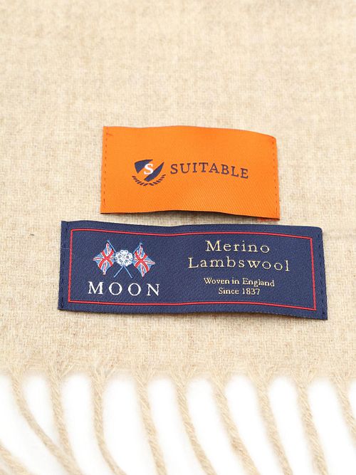 Suitable Scarf Merino Ecru Product / Detail