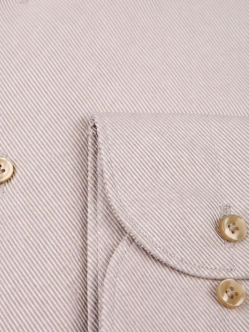 Profuomo Heavy Twill Shirt Beige