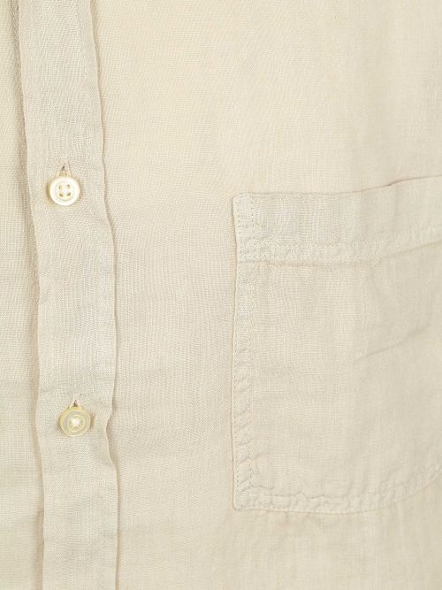 BOSS Relegant Skjorta i Linne Ecru Product / Detail