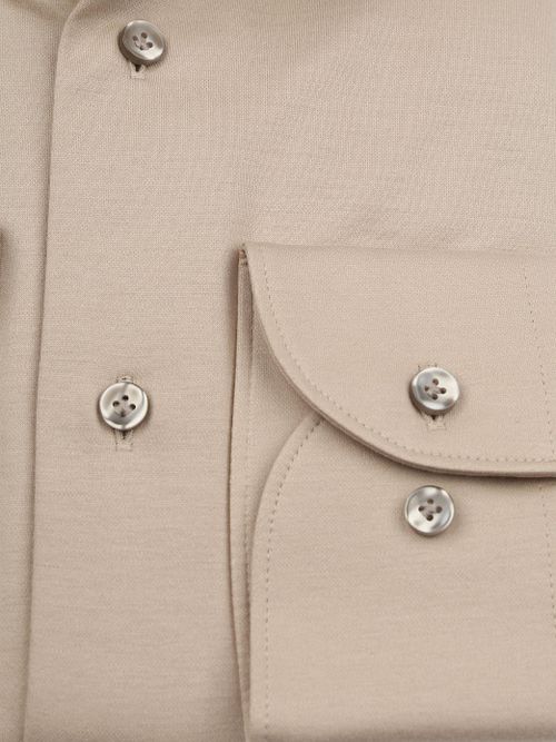 Profuomo Strikket Skjorte Beige Product / Detail
