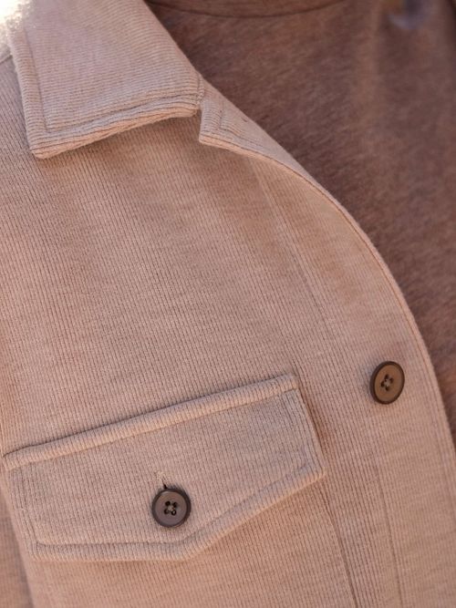 R2 Overshirt Ribcord Beige Product / Detail
