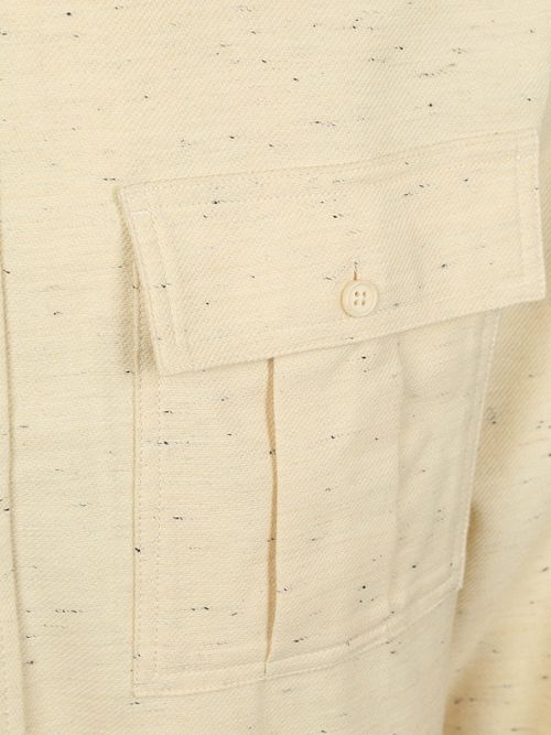 Scotch and Soda Melange Overskjorte Beige Product / Detail