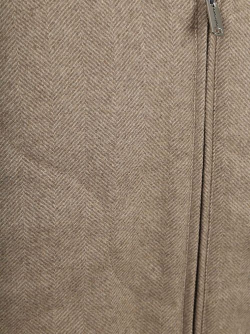 Kamizelka Profuomo w jodełkę, w kolorze piaskowym Product / Detail