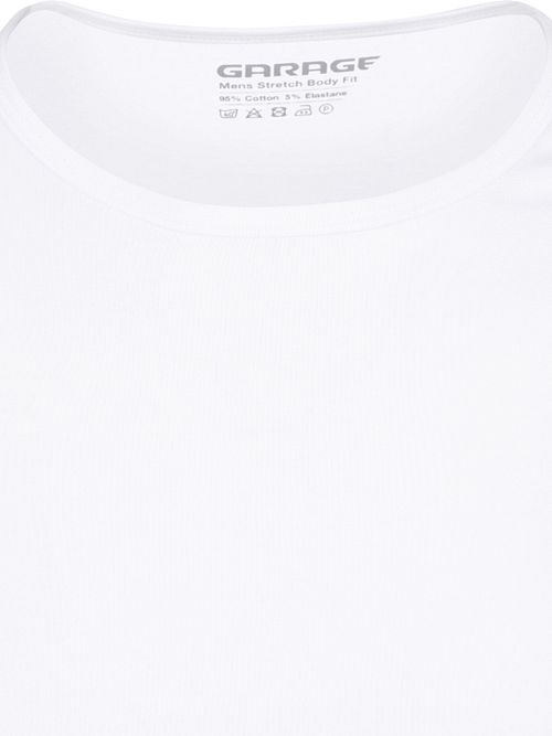 Garage Basic Longsleeve T-Shirt Stretch Biały Product / Detail