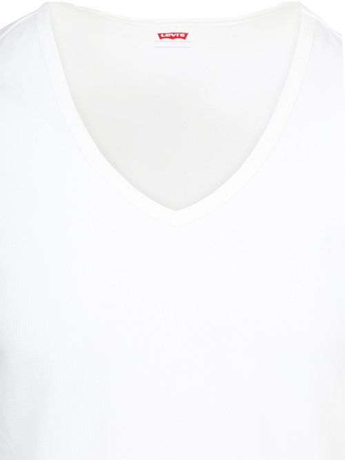 T-shirty Levi's z dekoltem w serek, białe – zestaw 2 sztuk Product / Detail