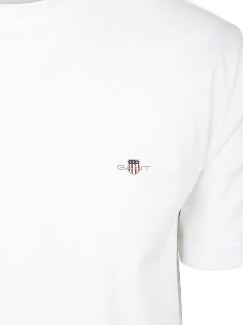 T-shirt GANT Shield z małym logo w kolorze białym Product / Detail