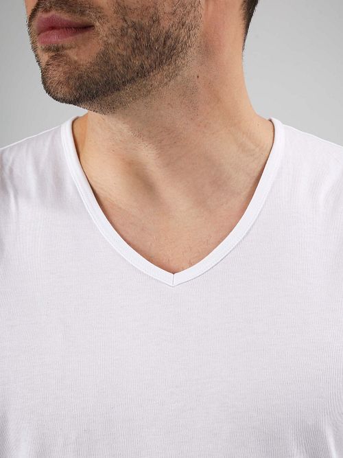 Suitable Viless T-Shirt bez rękawów biały 2-pack Model / Detail