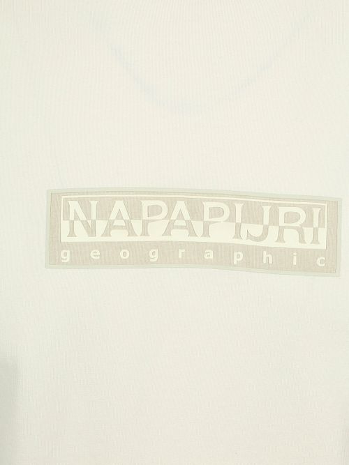 Napapijri T-Shirt Logo Off White Product / Detail