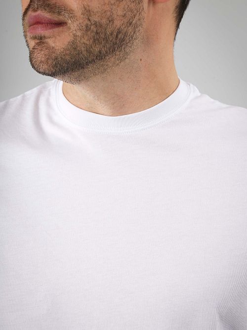 Suitable Obra T-Shirt girocollo alto bianco confezione da 2 Model / Detail