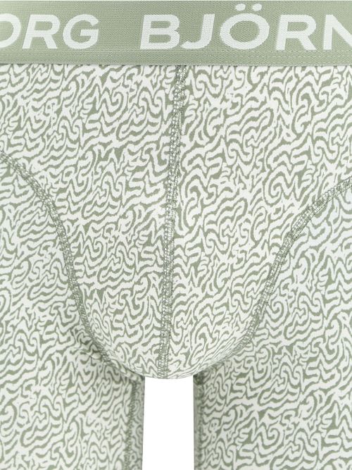 Björn Borg Bokser 3-Pack Stretch Grønn Product / Detail