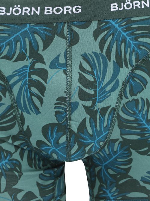 Björn Borg bomulls stretch bokser 3-pakning, flerfarget 5 Product / Detail
