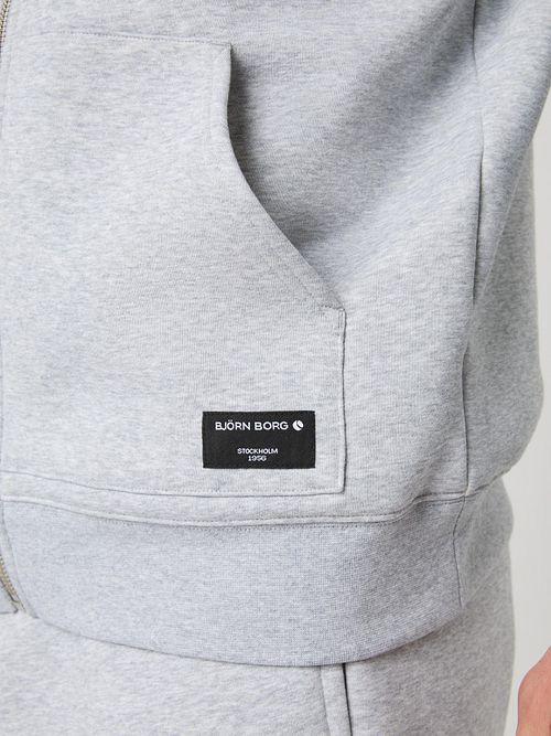 Bjorn Borg Centre Sudadera Con Capucha Grey Model / Detail