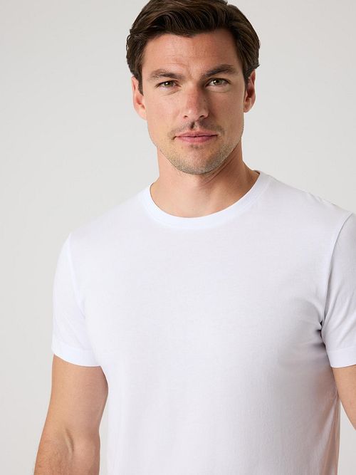 Bjorn Borg Basic T-shirt Hvid Model / Voorkant