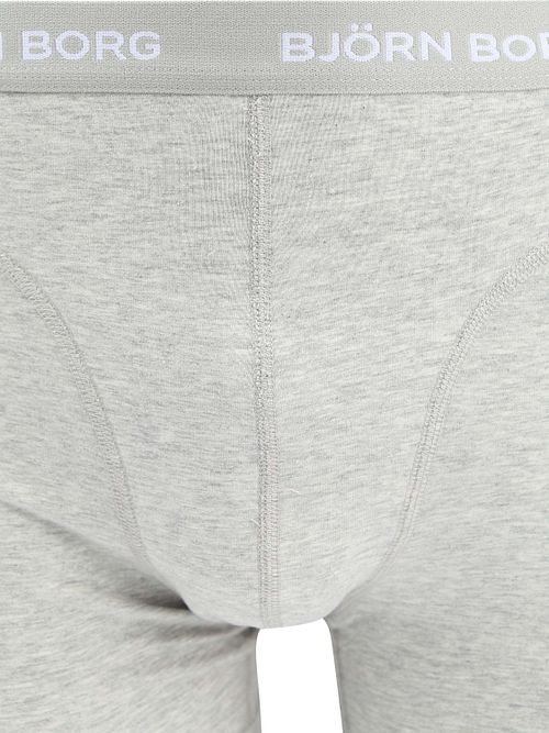 Björn Borg Boxershorts Cotton Stretch 5-pack Blauw Grijs Product / Detail