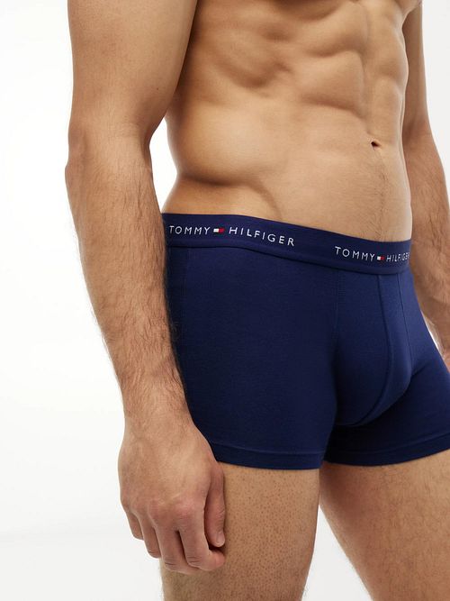 Tommy Hilfiger Boxer Trunk 3-pack Blå Model / Detail