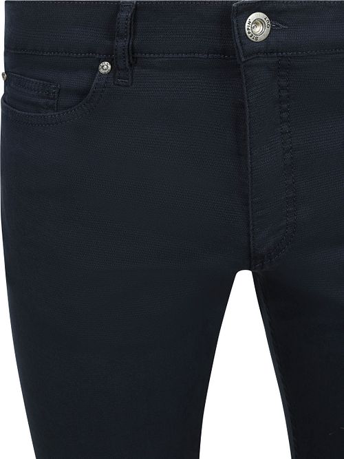 Steppin' Out Byxa 5-fickor Johnson Waffle Marineblå Product / Detail