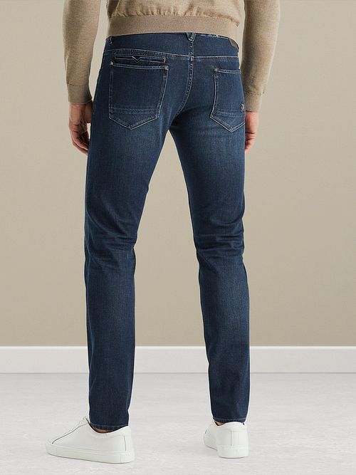 Vanguard V850 Rider Jeans Blauw WMB Model / Achterkant